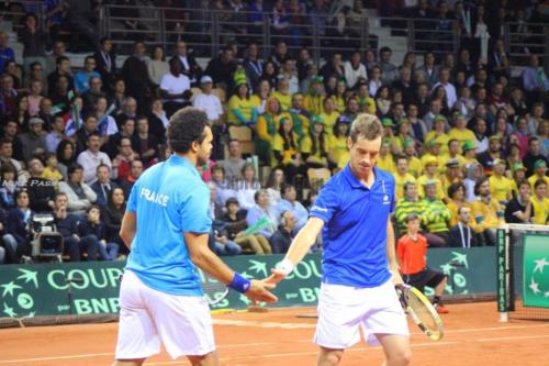 Jo-Wilfried Tsonga et Richard Gasquet